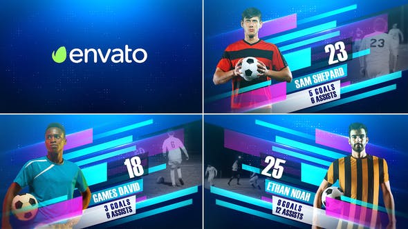 Soccer Player Introducing - 30472667 Videohive Download