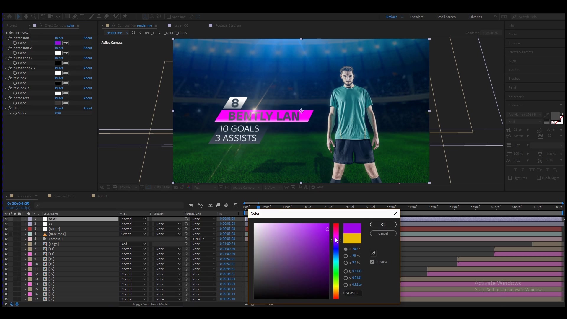 Soccer Players Videohive 23980906 After Effects Image 12