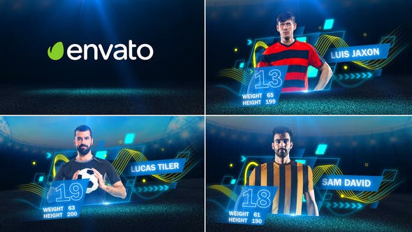 soccer players - 30631657 Videohive Download