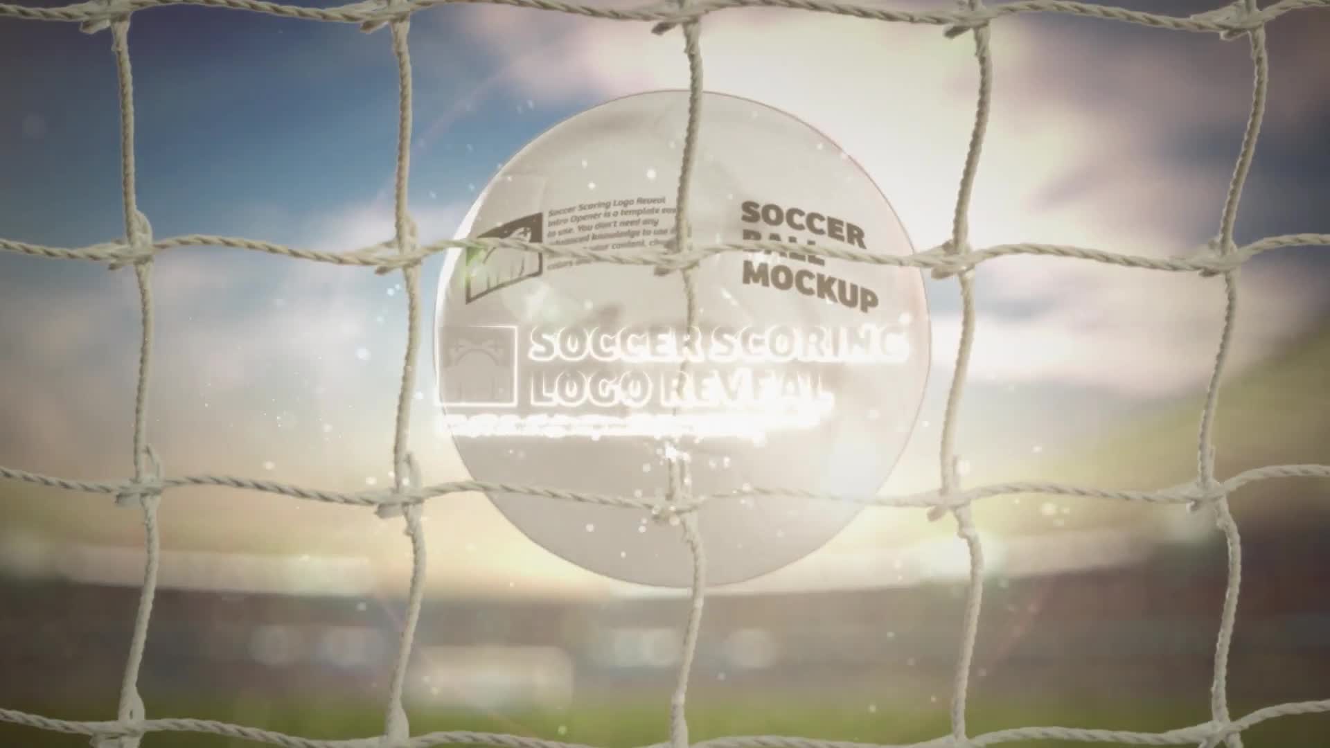 Soccer Scoring Logo Reveal Intro Opener Frontal Videohive 34424625 After Effects Image 1