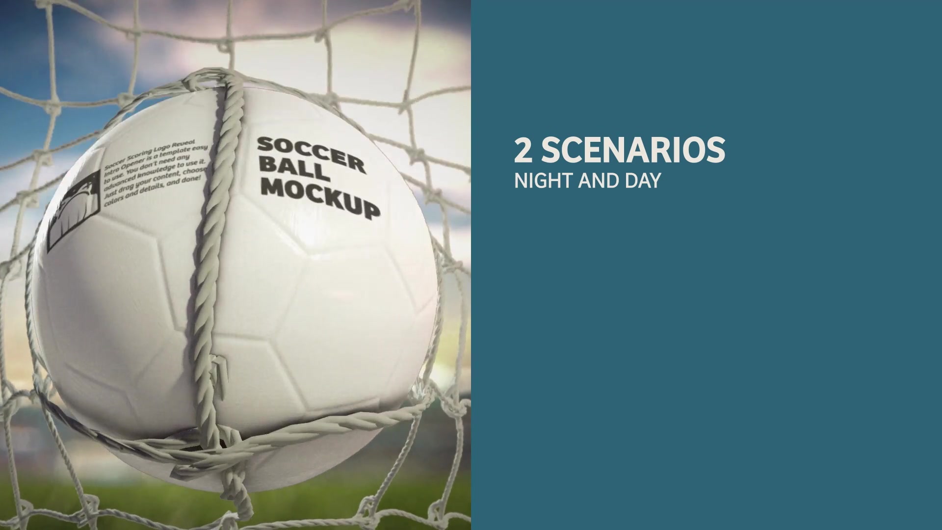 Soccer Scoring Logo Reveal Intro Opener Frontal Videohive 34424625 After Effects Image 3