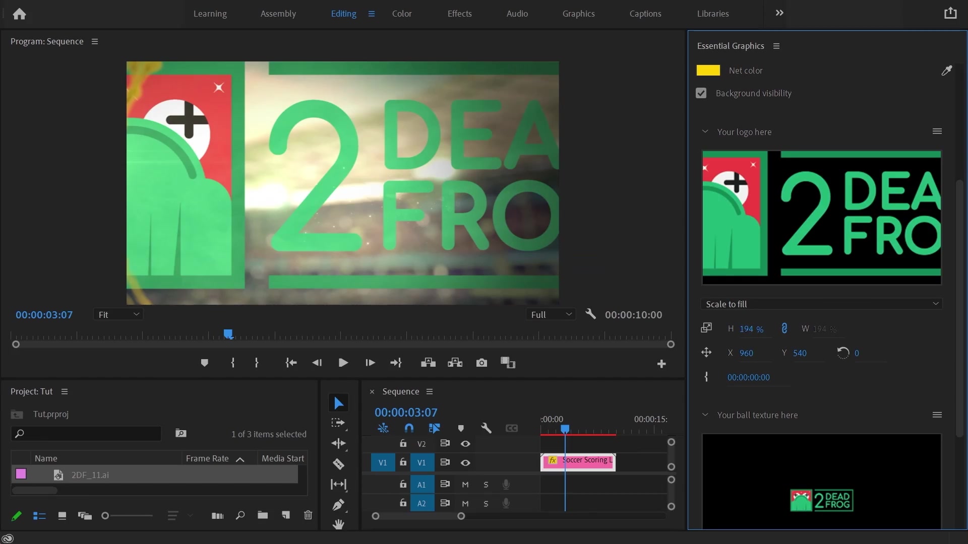 Soccer Scoring Logo Reveal Intro Opener Premiere Videohive 33997734 Premiere Pro Image 10
