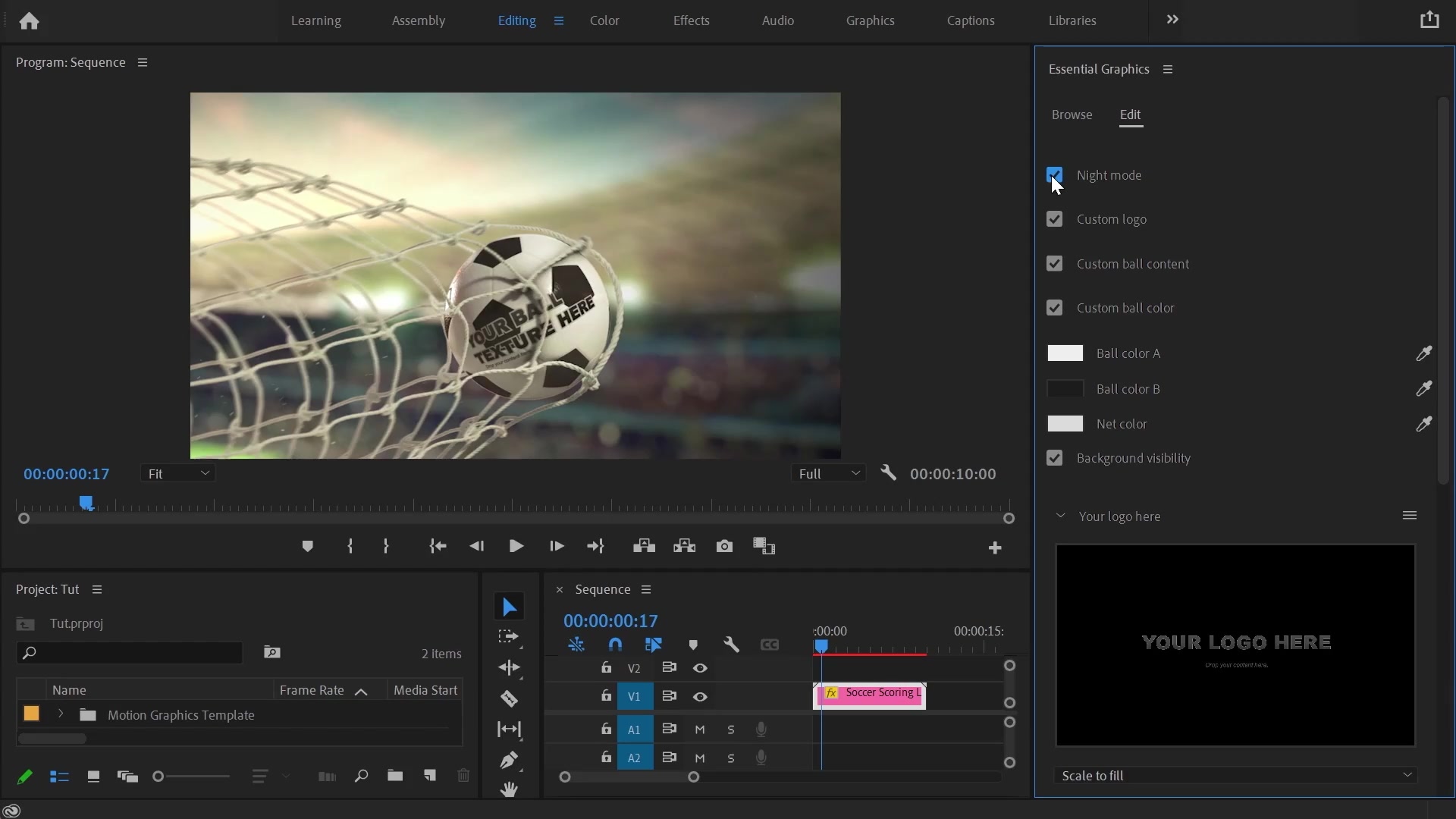 Soccer Scoring Logo Reveal Intro Opener Premiere Videohive 33997734 Premiere Pro Image 5
