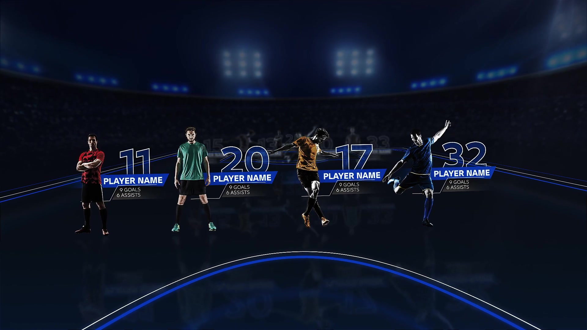 Soccer Starting Lineup Videohive 40192502 After Effects Image 6