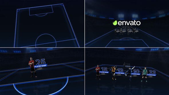 Soccer Starting Lineup - Download Videohive 40192502