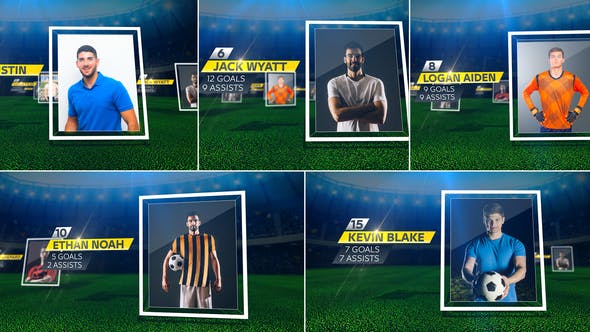 Soccer Starting Lineup - Videohive 24448138 Download