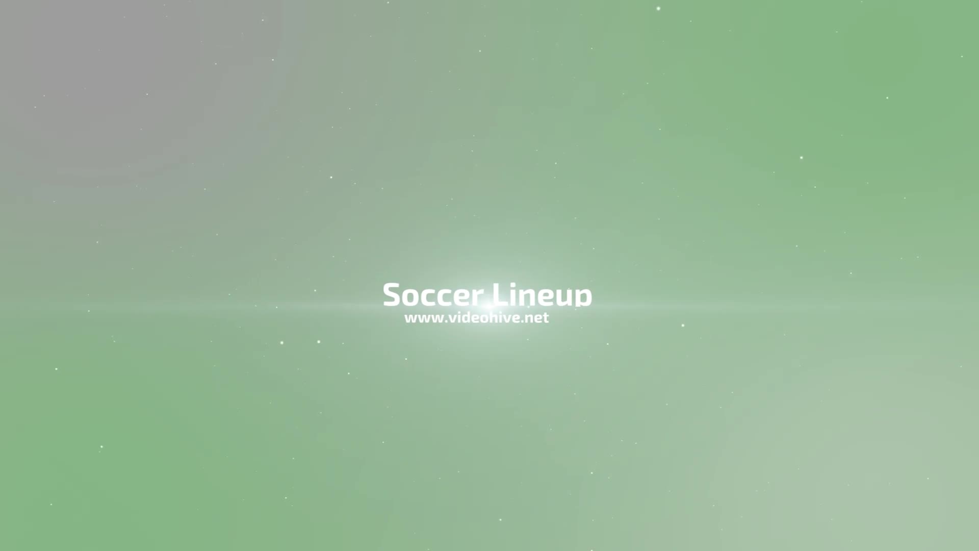 Soccer Team Lineup 2 Videohive 30562986 After Effects Image 1