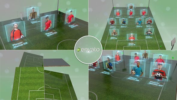 Soccer Team Lineup 2 - 30562986 Videohive Download