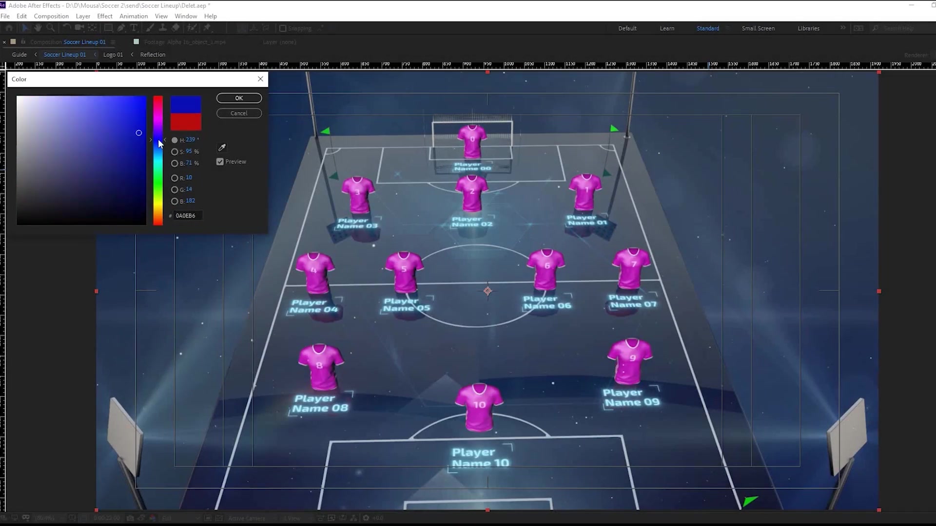 Soccer Team Lineups Videohive 25323693 After Effects Image 13