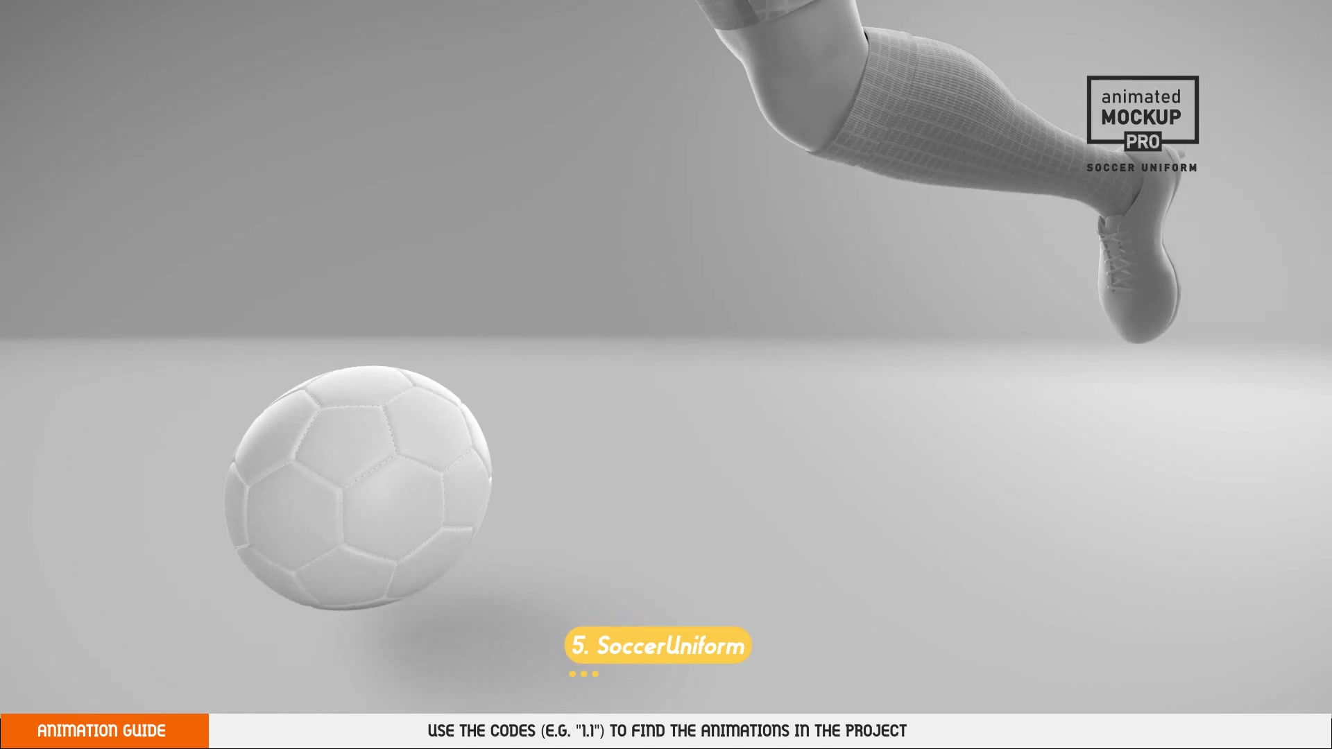Soccer Uniform Mockup Template Animated Mockup PRO Videohive 32951539 After Effects Image 11