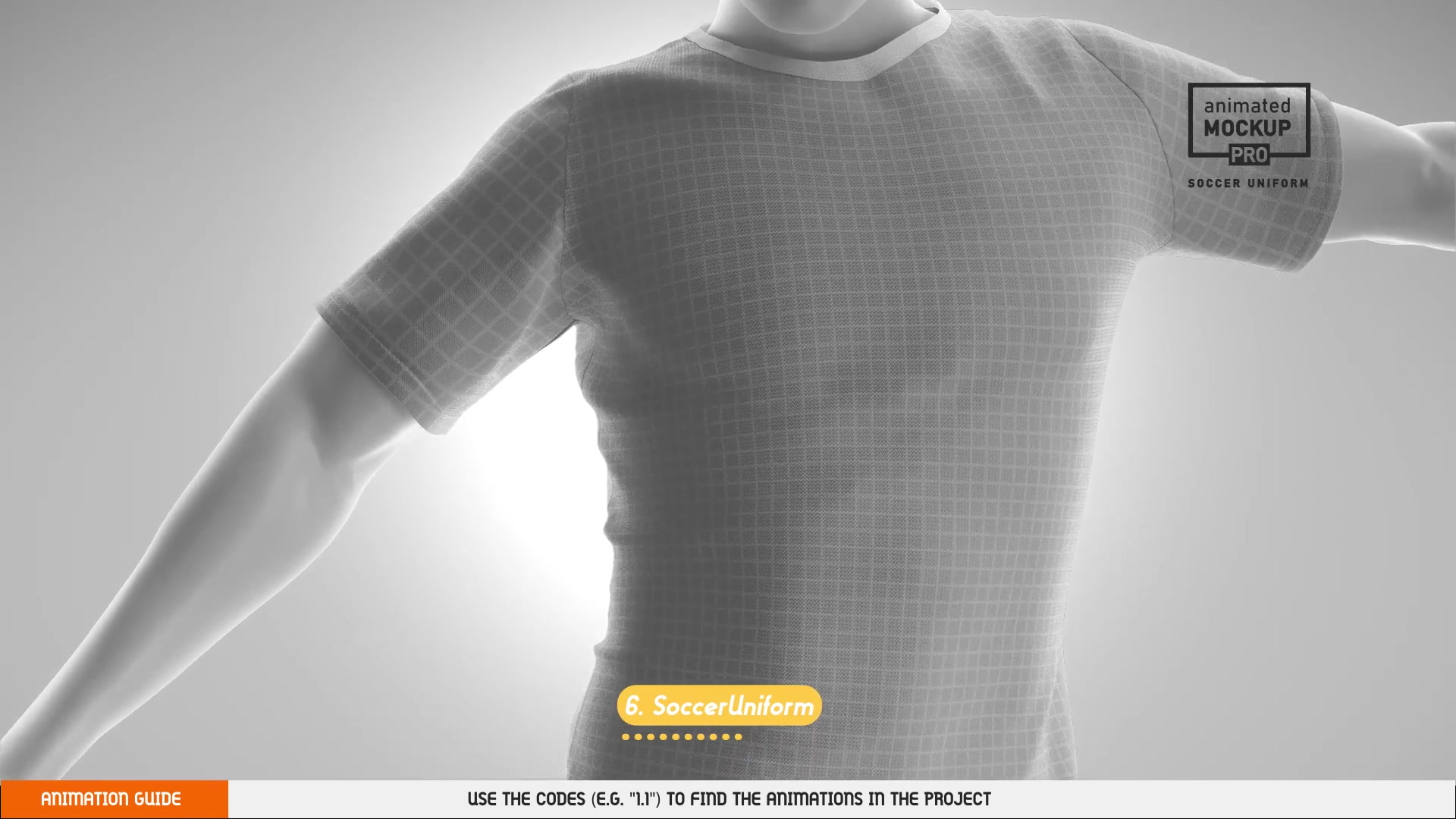 Soccer Uniform Mockup Template Animated Mockup PRO Videohive 32951539 After Effects Image 12
