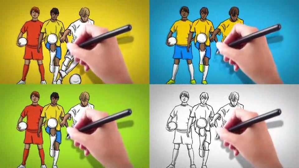 Soccer Whiteboard Opener - Download Videohive 7901671