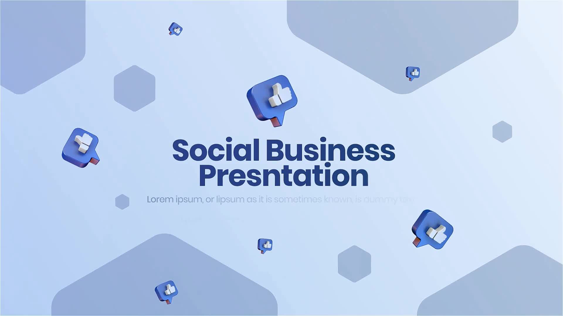 Social Business Presentation Videohive 28965918 After Effects Image 1