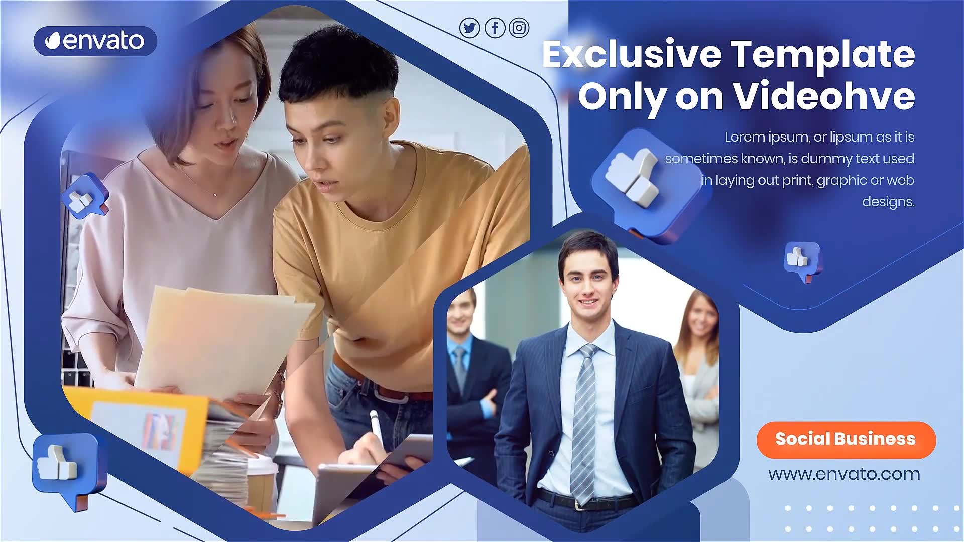 Social Business Presentation Videohive 28965918 After Effects Image 11
