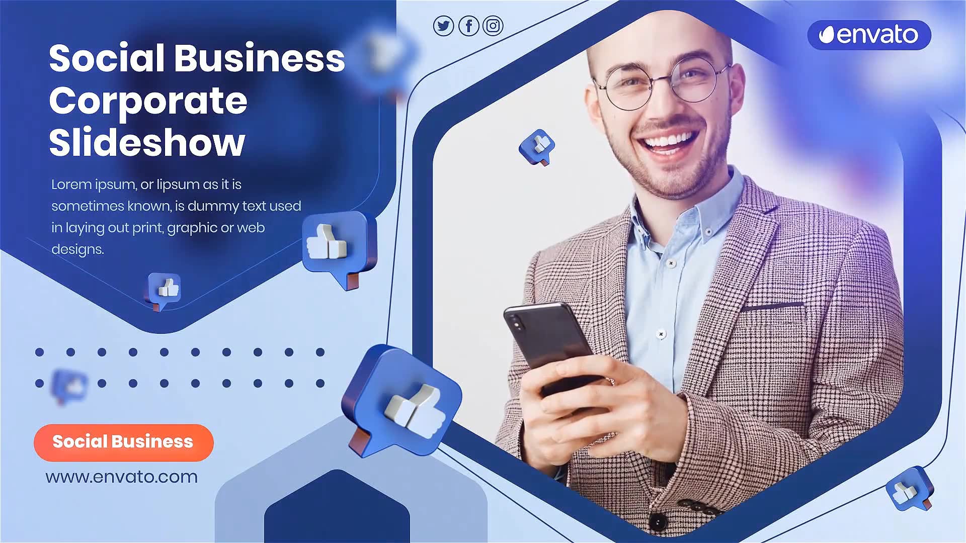 Social Business Presentation Videohive 28965918 After Effects Image 2