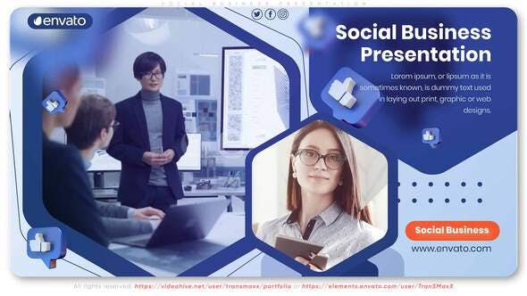 Social Business Presentation - 28965918 Download Videohive