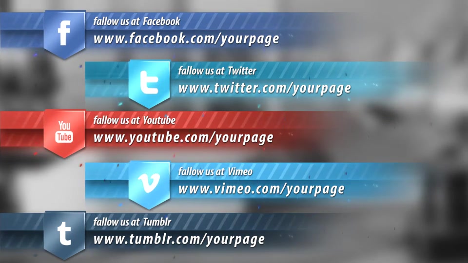 Social Flag Lower Third Videohive 6079194 After Effects Image 9
