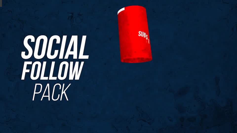 Social Follow Outro Videohive 28369222 After Effects Image 1