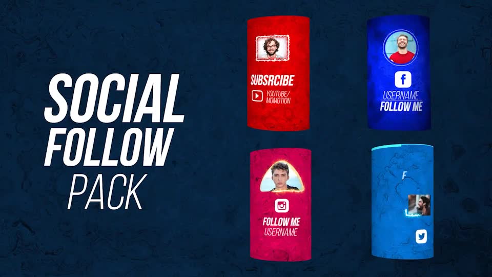 Social Follow Outro Videohive 28369222 After Effects Image 2