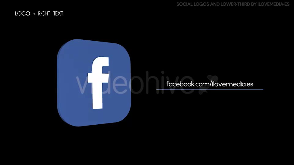 Social Logos and Lower Third - Download Videohive 10139777