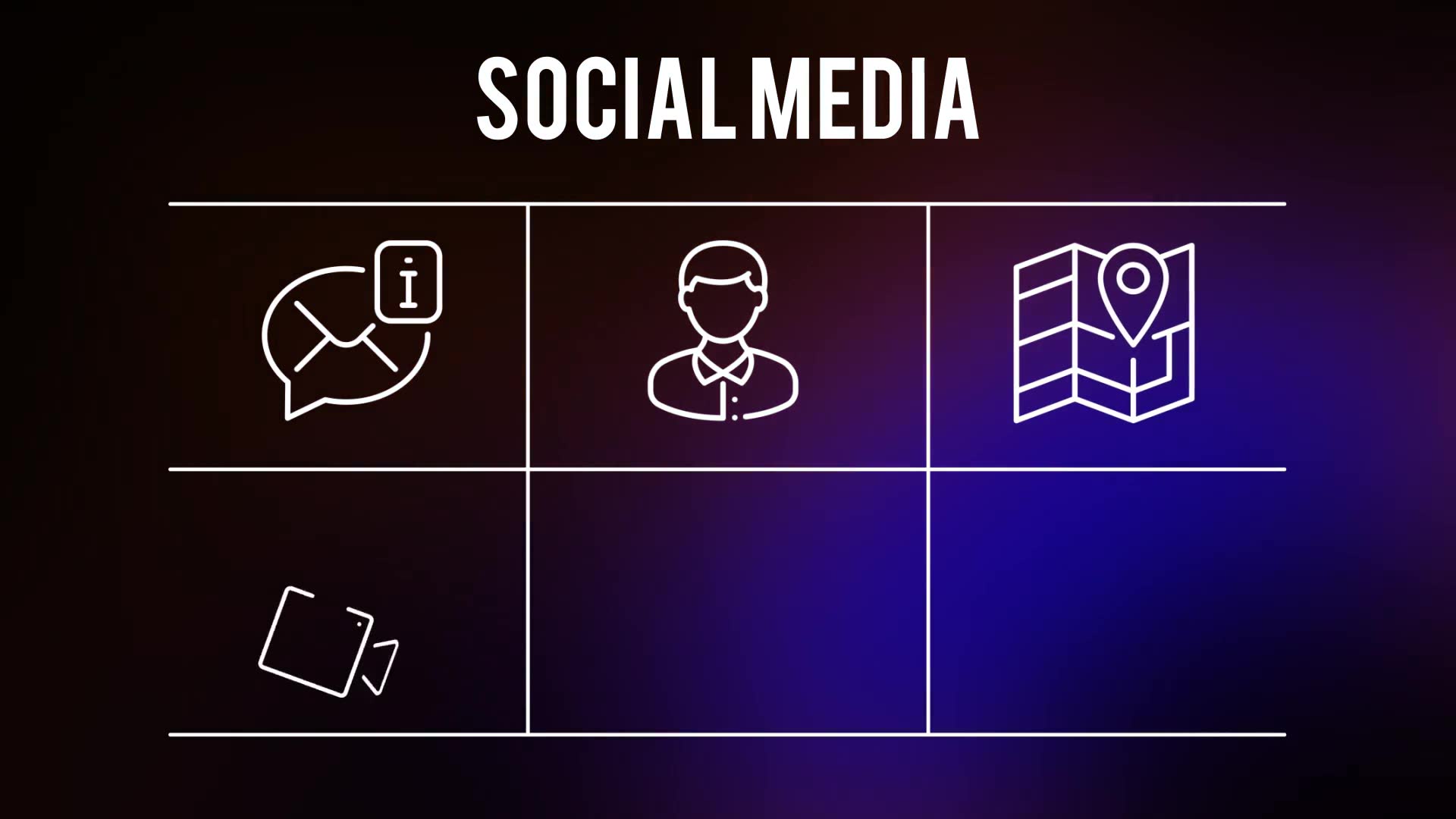 Social Media 25 Outline Icons - Download Videohive 23195587