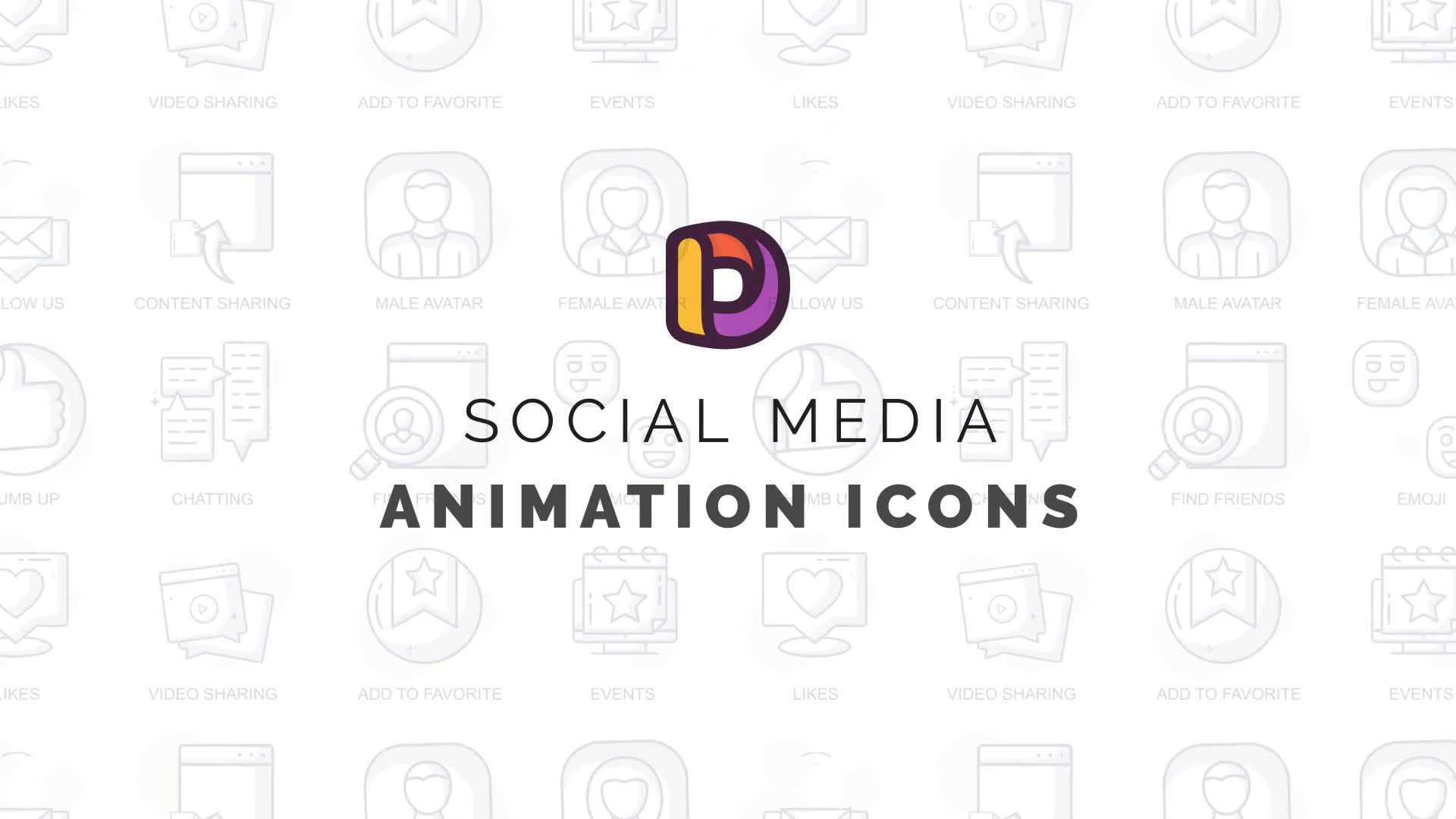 Social media Animation Icons Videohive 34567984 After Effects Image 2