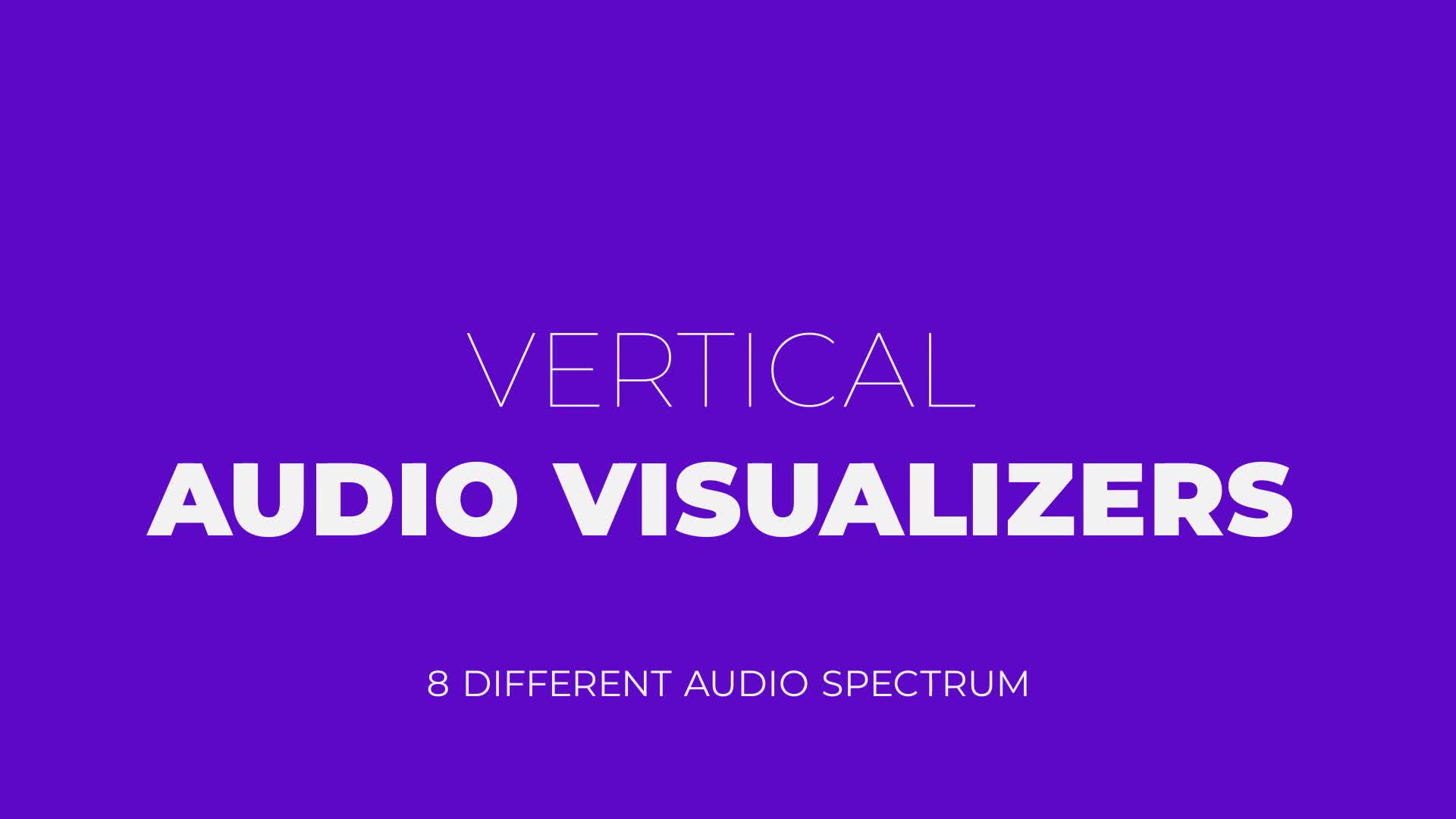 Social Media Audio Visualizers, Vertical Design Videohive 31352153 After Effects Image 1