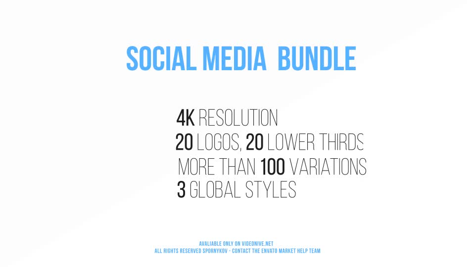 Social Media Bundle 3.0 - Download Videohive 18817790