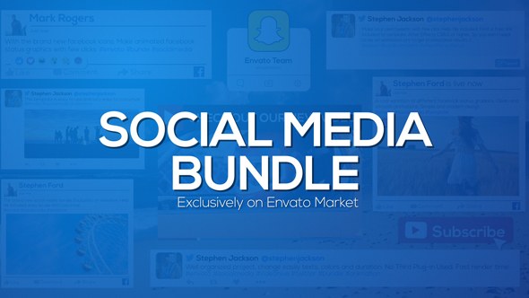 Social Media Bundle - Download Videohive 16974172