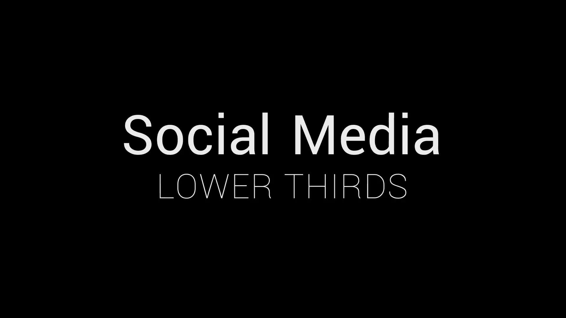 Social Media Collection | After Effects Videohive 25970132 After Effects Image 1