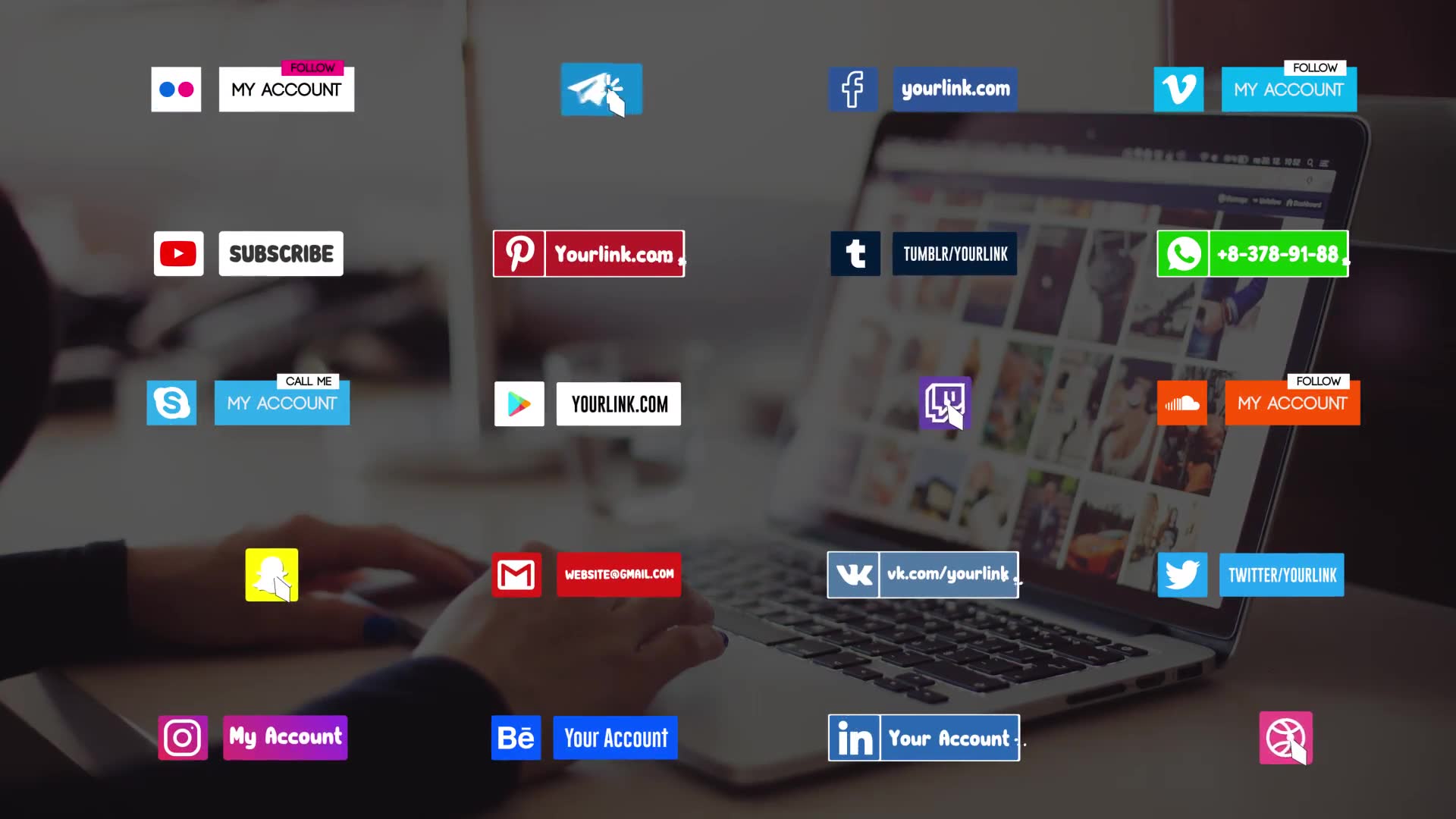 Social Media Collection | After Effects Videohive 25970132 After Effects Image 3