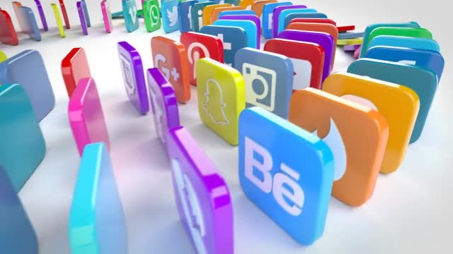 Social Media Dominoes Videohive 20194531 After Effects Image 1