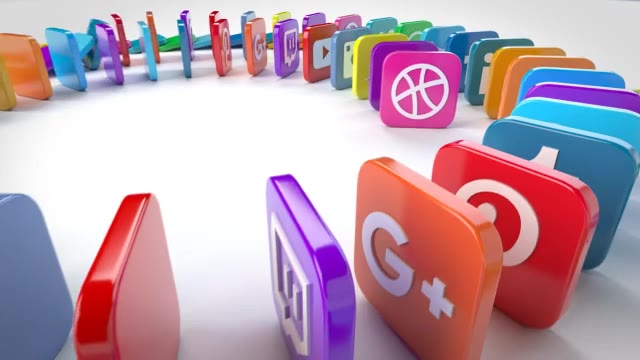Social Media Dominoes Videohive 20194531 After Effects Image 2