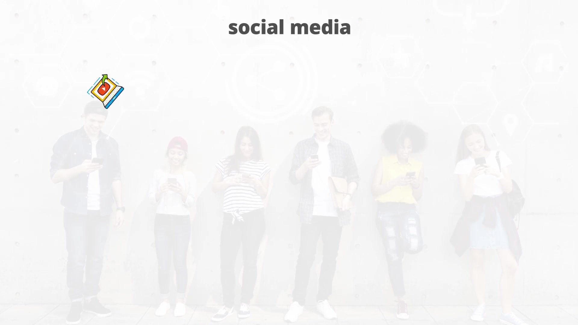 Social Media Flat Animated Icons Videohive 24429529 After Effects Image 4