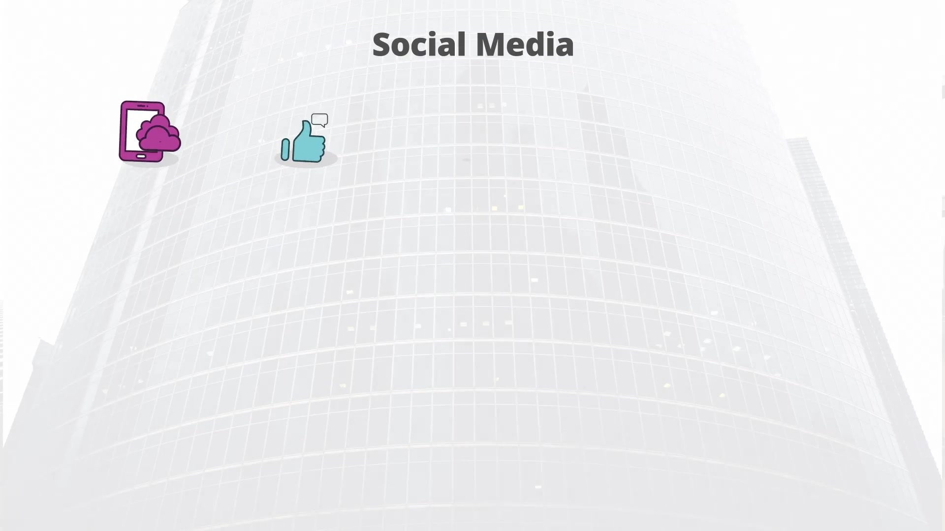 Social Media Flat Animation Icons - Download Videohive 23370431