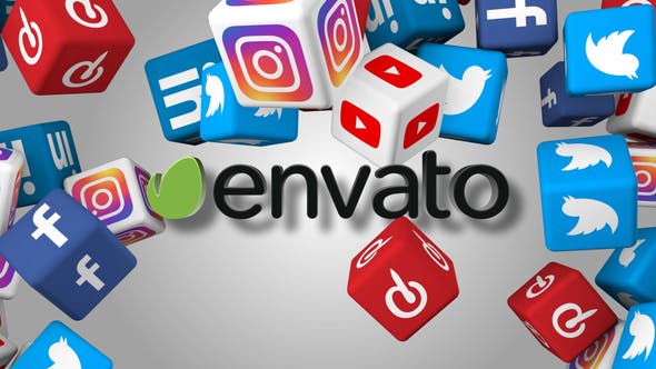 Social Media Icons Logo Reveal Pack (Pack of 15) - 35554089 Videohive Download