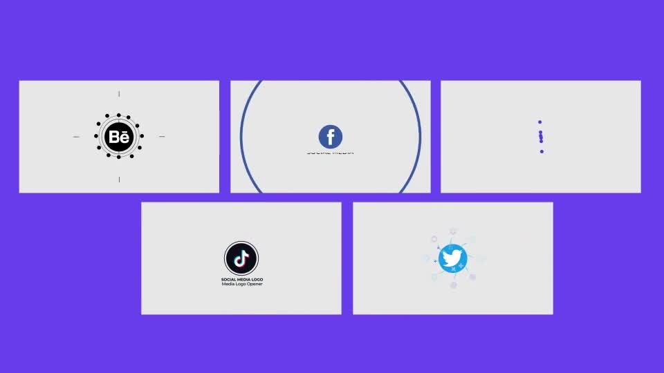 Social Media Logo Opener Videohive 29831865 After Effects Image 1
