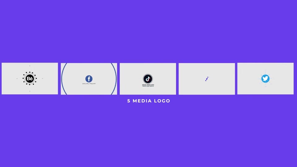 Social Media Logo Opener Videohive 29831865 After Effects Image 10