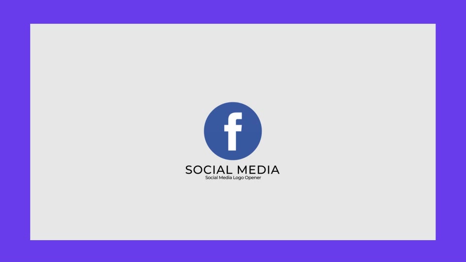Social Media Logo Opener Videohive 29831865 After Effects Image 5