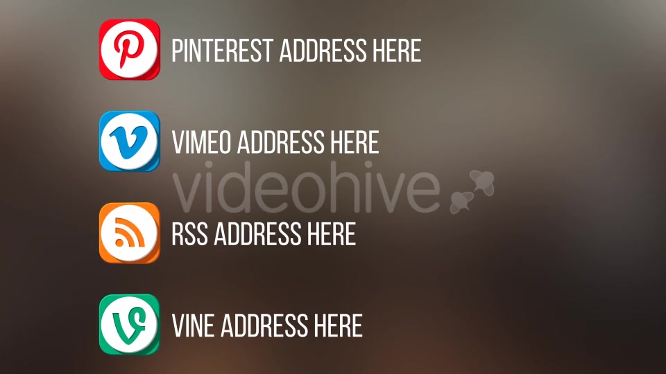 Social Media Lower Thirds (4K) - Download Videohive 20870401