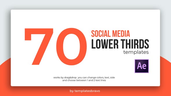 Social Media Lower Thirds - Download 24493898 Videohive