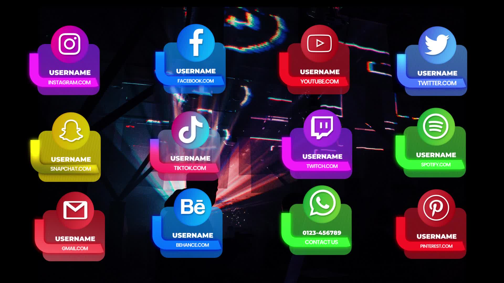 Social Media Lower Thirds Videohive 31676661 Premiere Pro Image 1