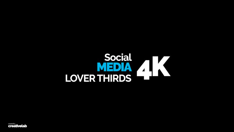 Social Media Lower Thirds - Download Videohive 21883024