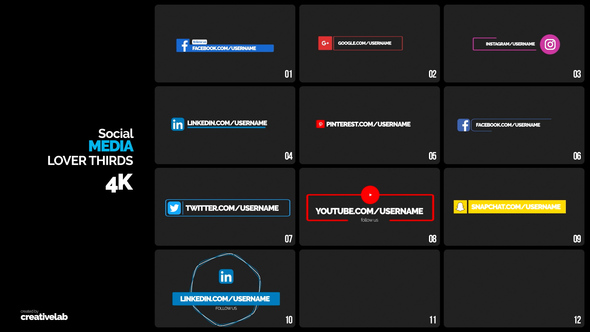 Free Premiere Pro Lower Thirds Template Downloads