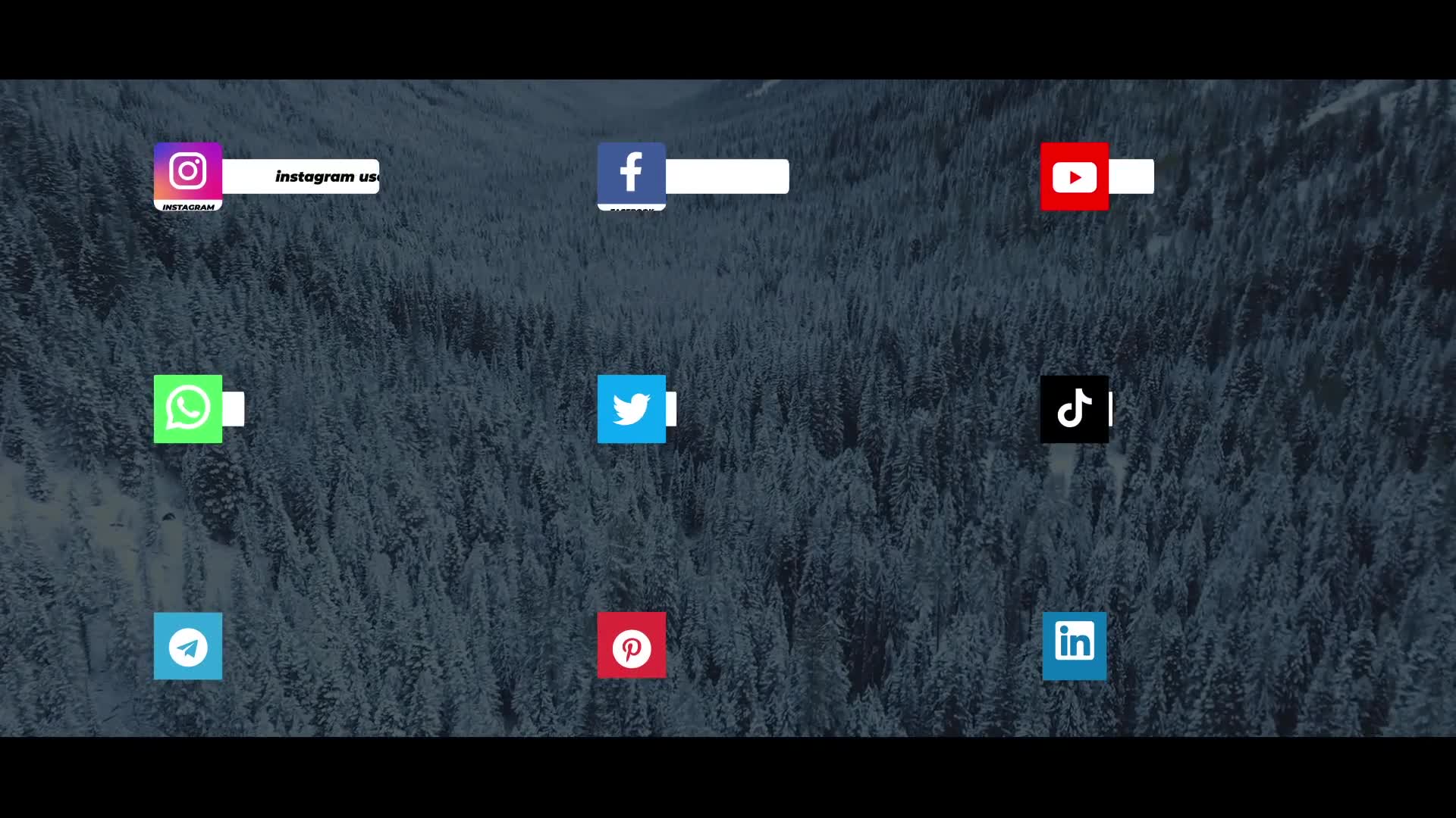 Social Media Lower Thirds For After Effects Videohive 36709708 After Effects Image 1