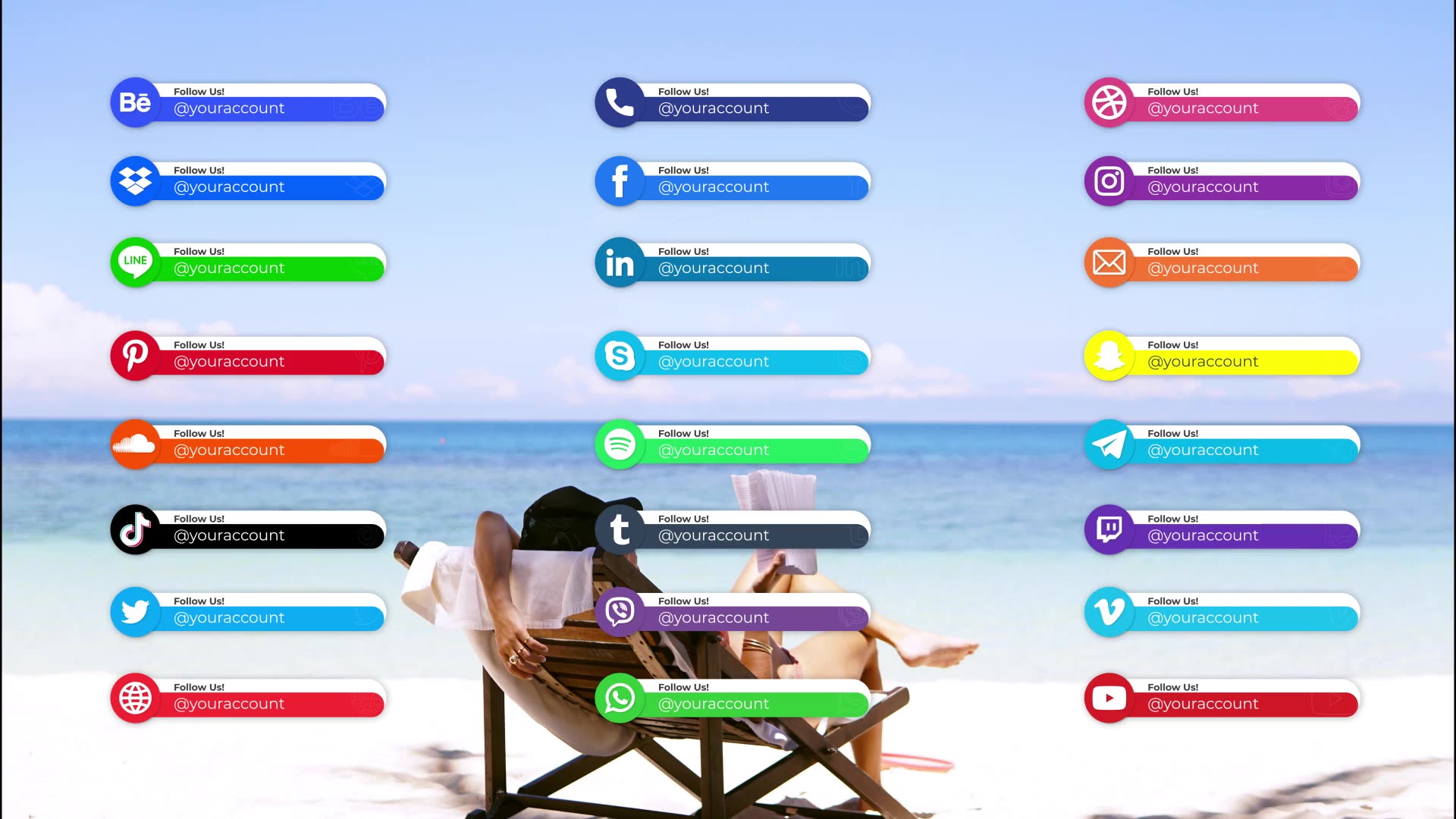 Social Media Lower Thirds Package Videohive 32560460 After Effects Image 5