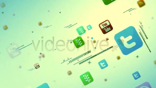 Social Media Multipal Icon Intro Videohive 3602090 After Effects Image 5