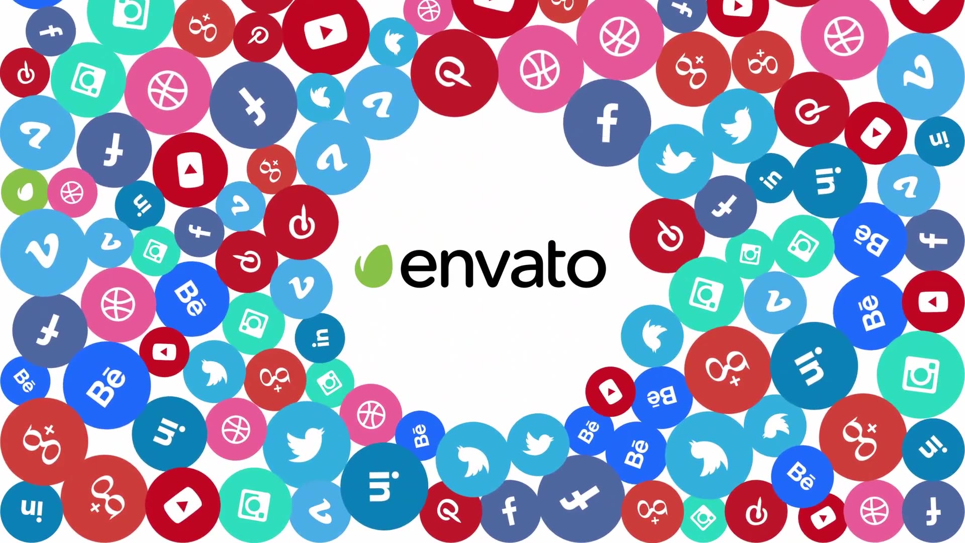 Social Media Network Logo Sting - Download Videohive 11527305