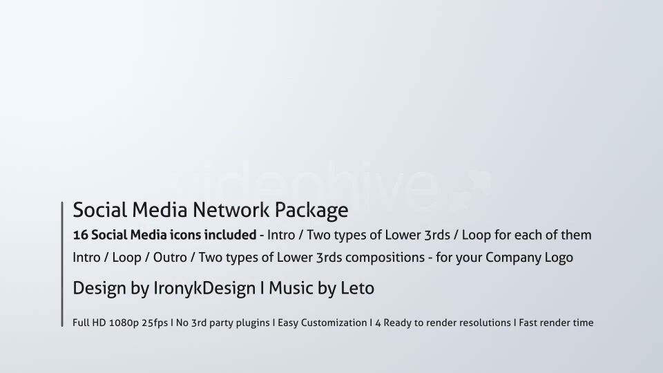 Social Media Network Package Videohive 3939130 After Effects Image 12