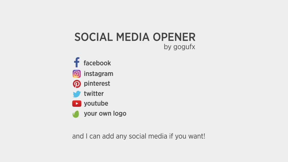 Social Media Opener Videohive 19572630 After Effects Image 2